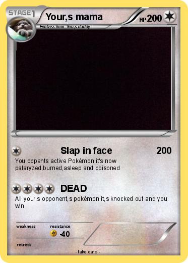 Pokemon Your,s mama