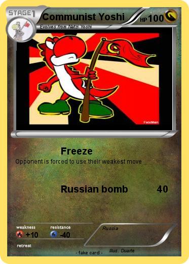 Pokemon Communist Yoshi