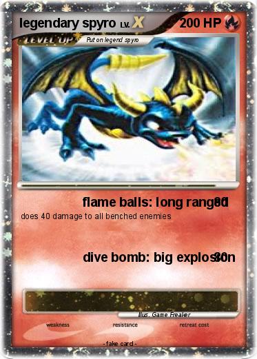 Pokemon legendary spyro