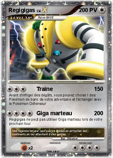 Pokemon Regigigas