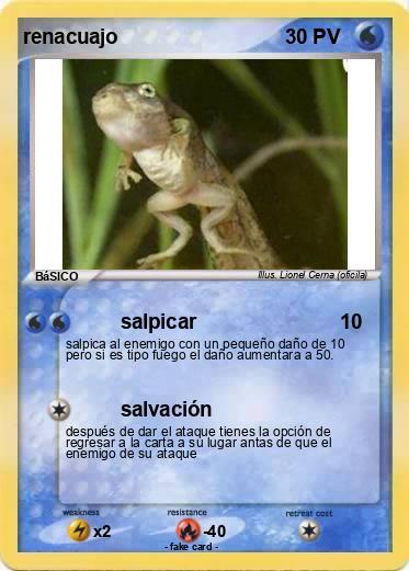 Pokemon renacuajo