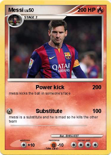 Pokemon Messi