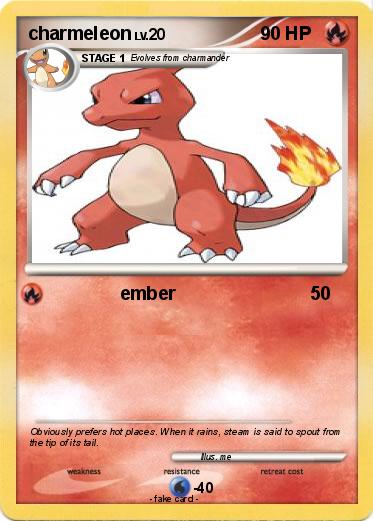 Pokemon charmeleon