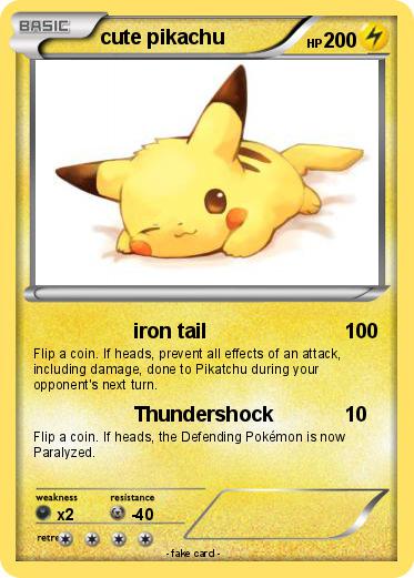 Pokemon cute pikachu