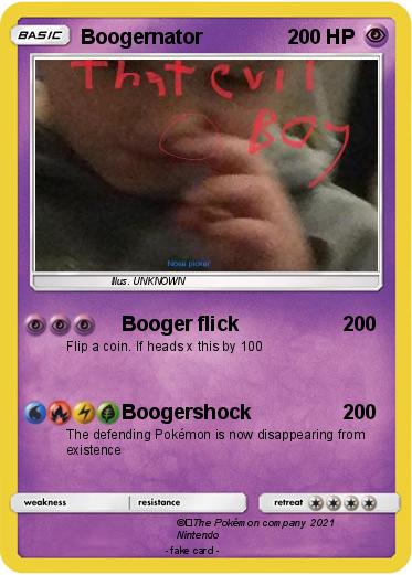 Pokemon Boogernator