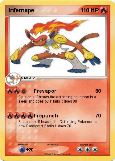 Pokemon infernape