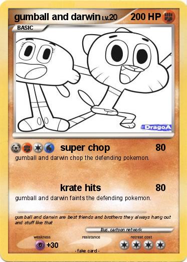Pokemon gumball and darwin