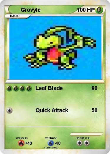 Pokemon Grovyle
