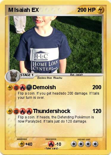 Pokemon M Isaiah EX