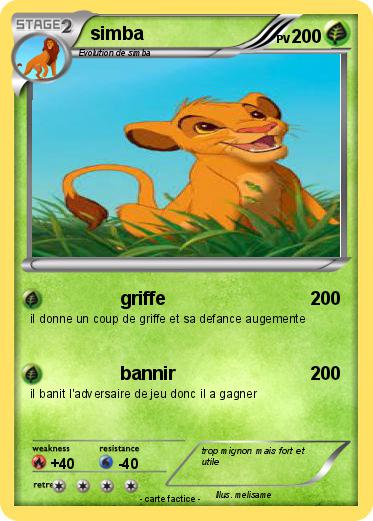 Pokemon simba