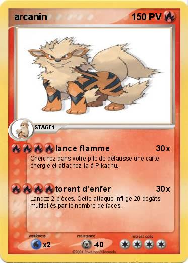 Pokemon arcanin