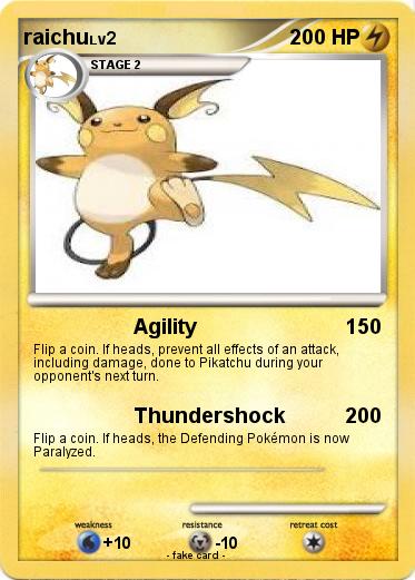 Pokemon raichu