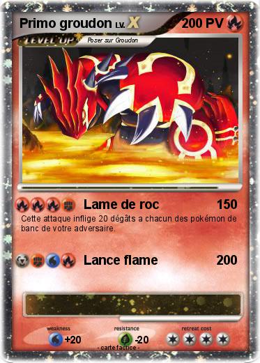 Pokemon Primo groudon