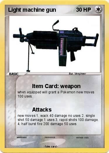 Pokemon Light machine gun
