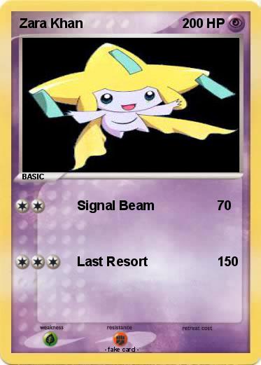 Pokemon Zara Khan