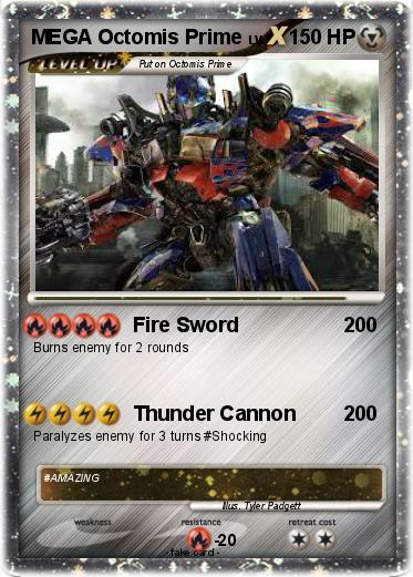 Pokemon MEGA Octomis Prime