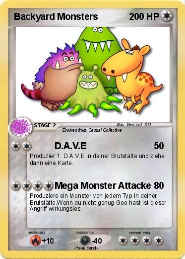 Pokemon Backyard Monsters