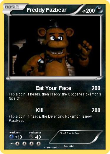 Pokemon Freddy Fazbear