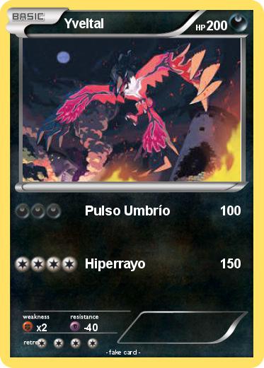 Pokemon Yveltal