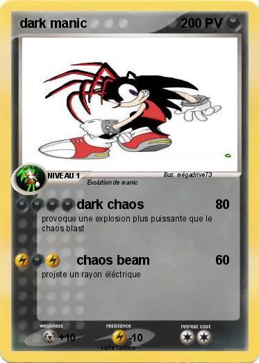 Pokemon dark manic