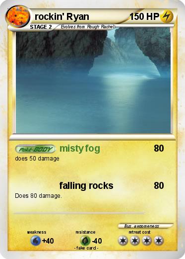 Pokemon rockin' Ryan