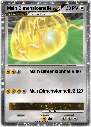 Pokemon Main Dimensionnelle