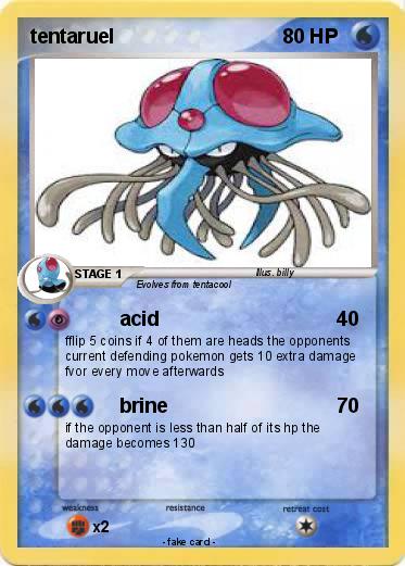 Pokemon tentaruel
