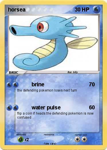 Pokemon horsea