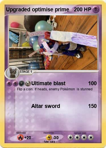Pokemon Upgraded optimise prime