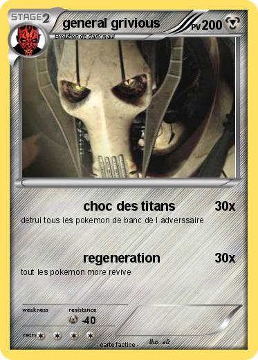 Pokemon general grivious