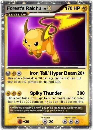 Pokemon Forest's Raichu