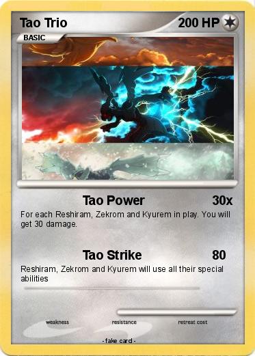 Pokemon Tao Trio