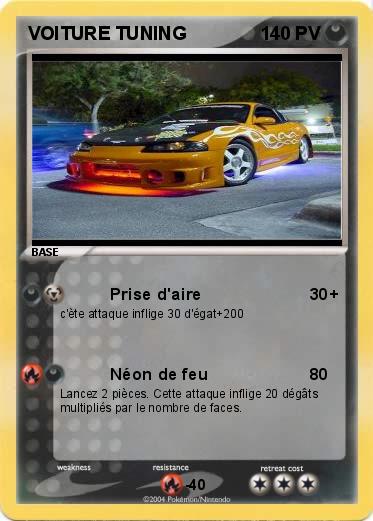 Pokemon VOITURE TUNING