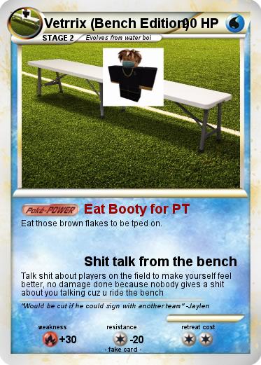 Pokemon Vetrrix (Bench Edition)