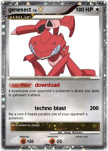 Pokemon genesect