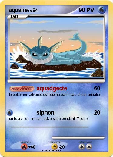 Pokemon aqualie