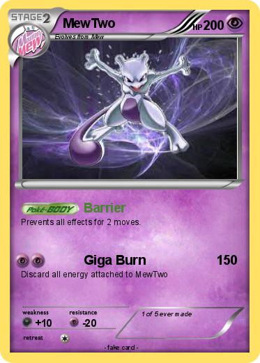 Pokemon MewTwo