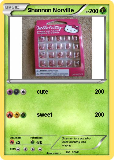 Pokemon Shannon Norville