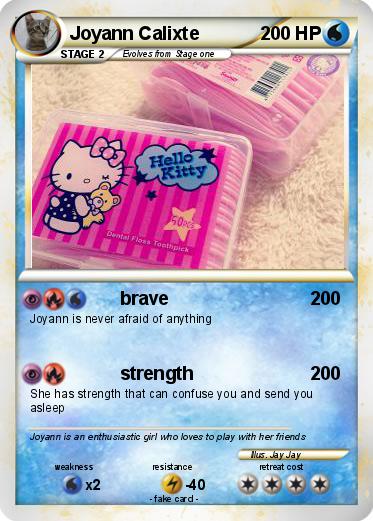 Pokemon Joyann Calixte
