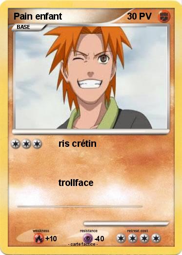 Pokemon Pain enfant