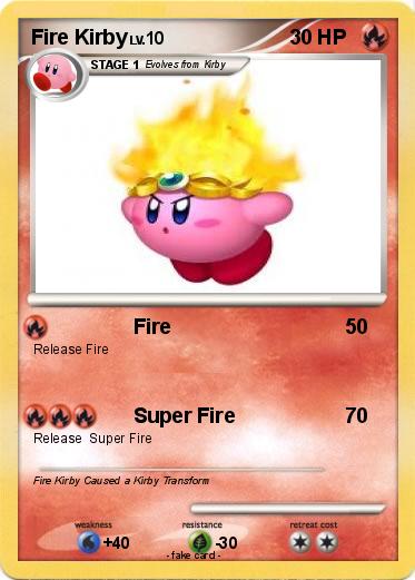 Pokemon Fire Kirby