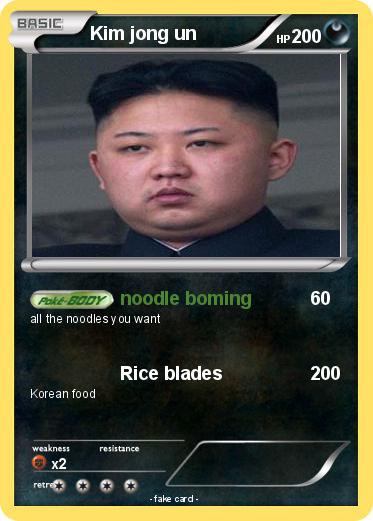 Pokemon Kim jong un