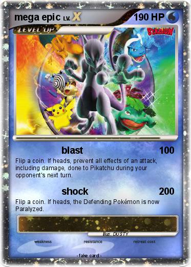 Pokemon mega epic