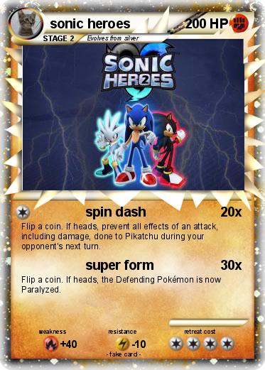 Pokemon sonic heroes