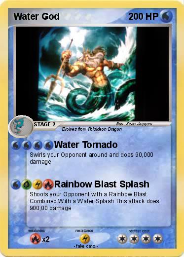 Pokemon Water God