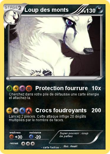 Pokemon Loup des monts