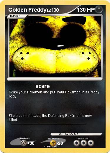 Pokemon Golden Freddy