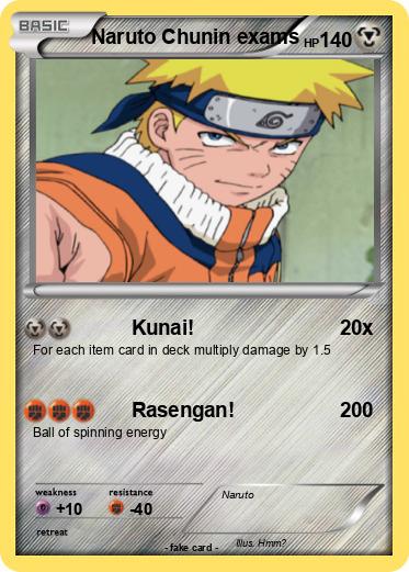 Pokemon Naruto Chunin exams