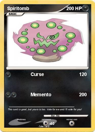Pokemon Spiritomb