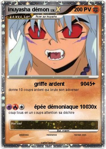 Pokemon inuyasha démon